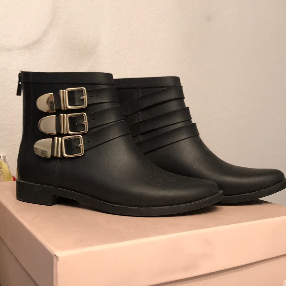 Loeffler Randall Rain Boots! Size 6!
